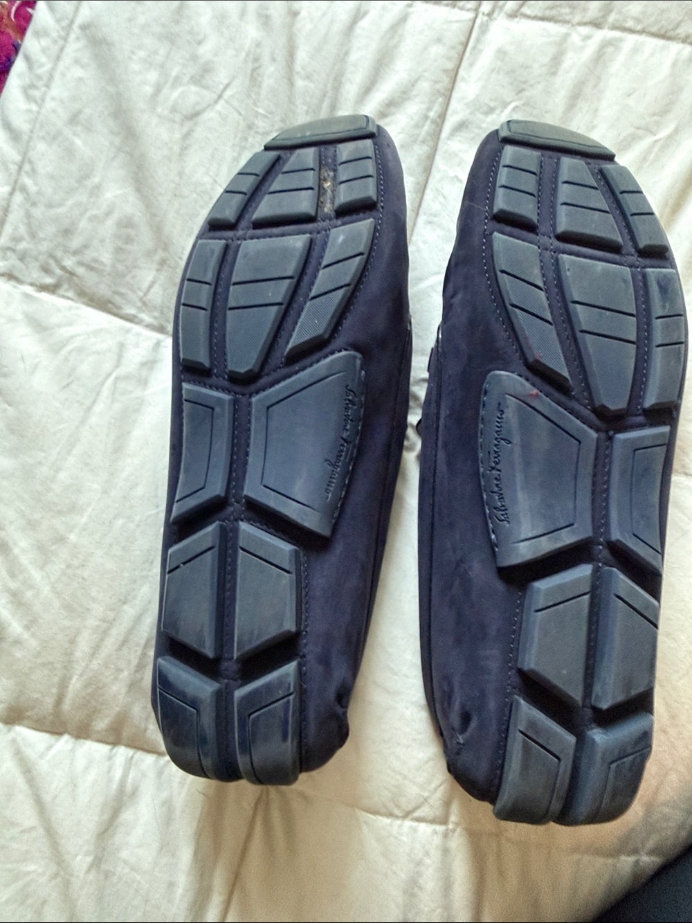 Salvatore Ferragamo Black Suede Horsebit Loafers - Picture 3 of 4